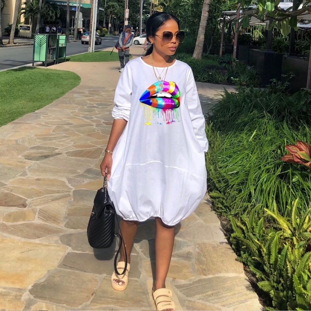 Loose women Streetwear T-shirt